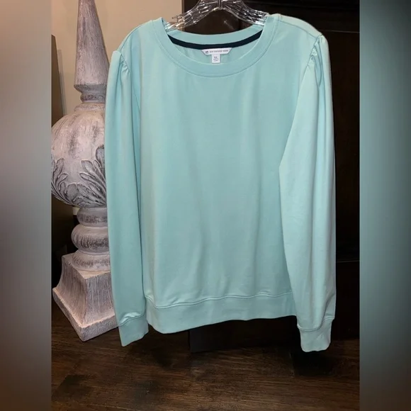 Southern Tide Aqua Long Sleeve Top - Picture 2 of 7